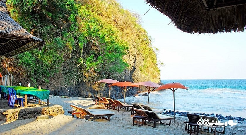 سرگرمی ساحل پاسیر پوتی شهر اندونزی کشور بالی