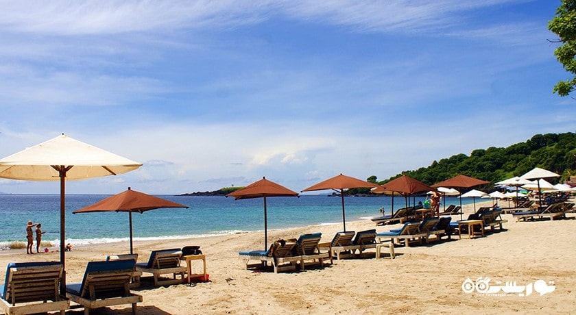 سرگرمی ساحل پاسیر پوتی شهر اندونزی کشور بالی