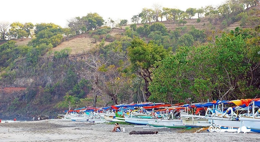 سرگرمی ساحل پاسیر پوتی شهر اندونزی کشور بالی