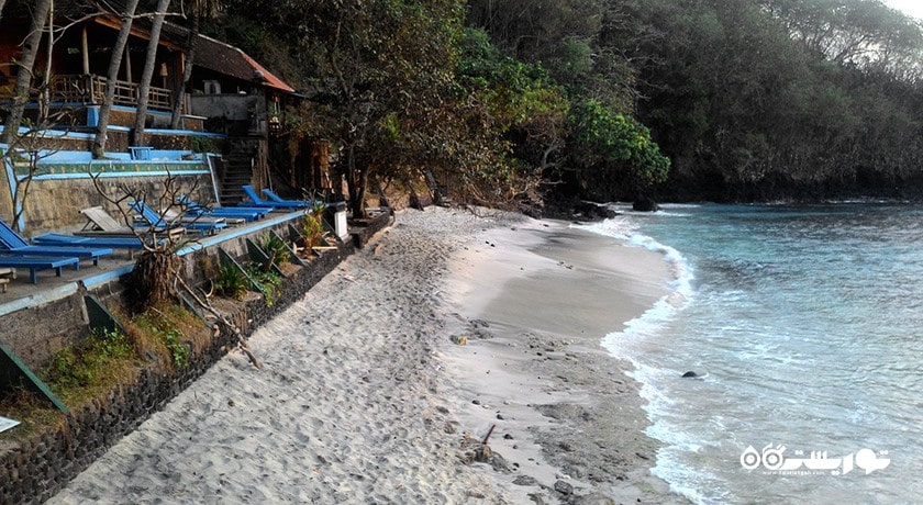 سرگرمی ساحل تالاب آبی شهر اندونزی کشور بالی