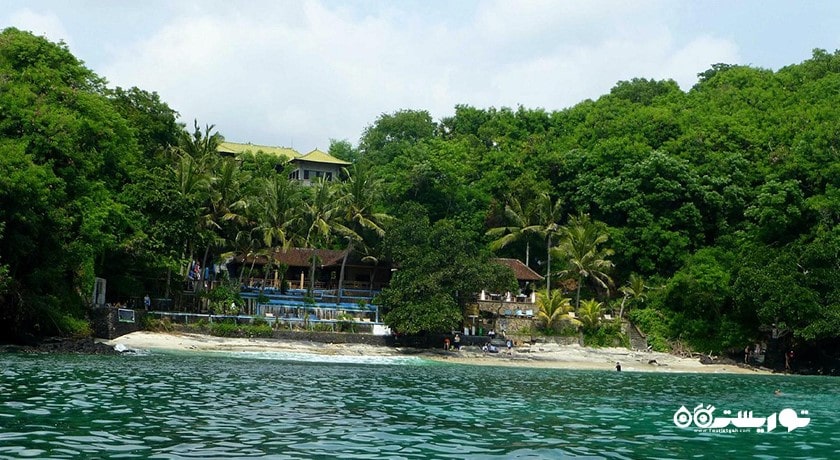 سرگرمی ساحل تالاب آبی شهر اندونزی کشور بالی