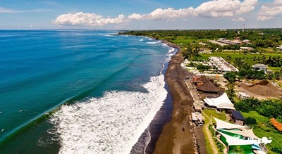 سرگرمی ساحل کراماس شهر اندونزی کشور بالی