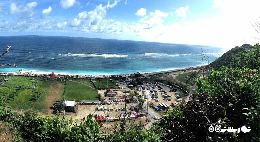 سرگرمی ساحل پانداوا شهر اندونزی کشور بالی