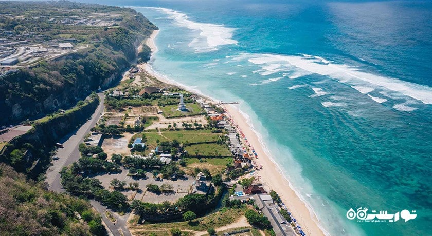 سرگرمی ساحل پانداوا شهر اندونزی کشور بالی