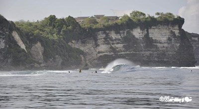 سرگرمی ساحل سولوبان شهر اندونزی کشور بالی