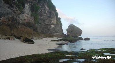 سرگرمی ساحل سولوبان شهر اندونزی کشور بالی