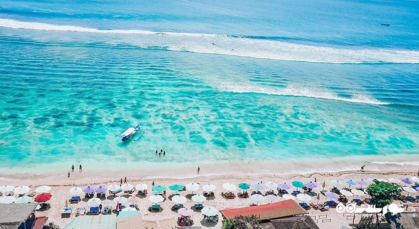 سرگرمی ساحل توماس شهر اندونزی کشور بالی