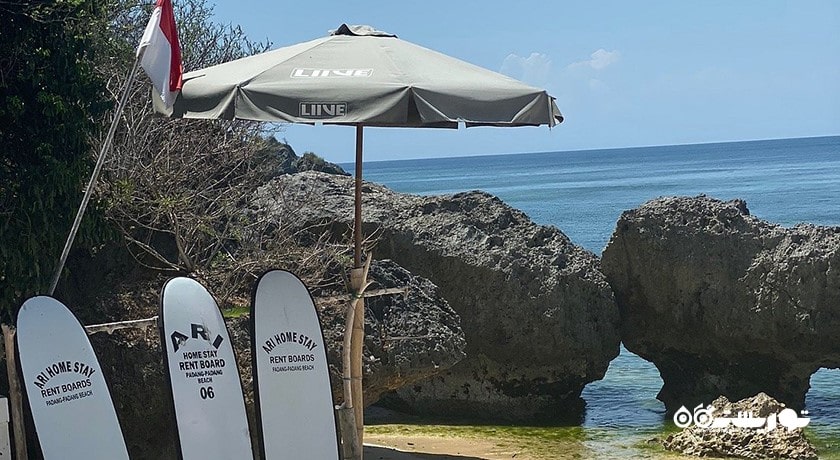 سرگرمی ساحل توماس شهر اندونزی کشور بالی