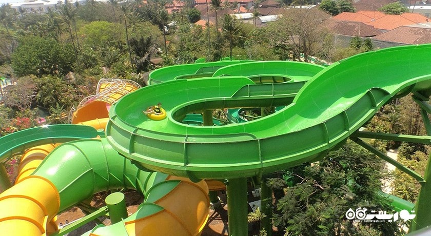 سرگرمی واتربوم بالی شهر اندونزی کشور بالی