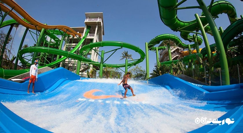 سرگرمی واتربوم بالی شهر اندونزی کشور بالی