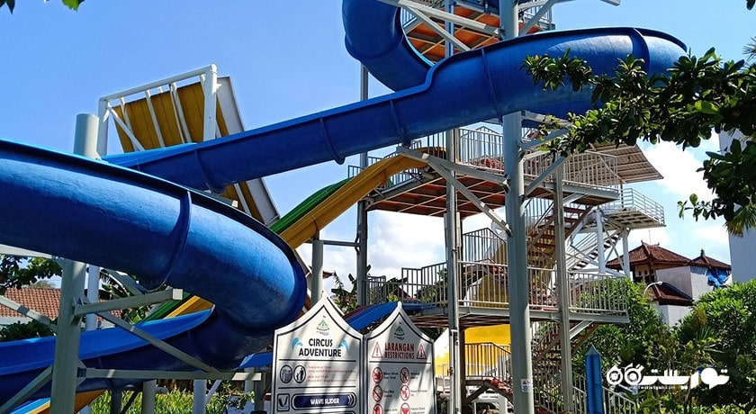 سرگرمی پارک آبی سیرک شهر اندونزی کشور بالی