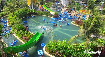 سرگرمی پارک آبی سیرک شهر اندونزی کشور بالی