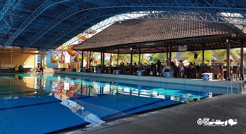 سرگرمی پارک آبی تامان سگارا مادو شهر اندونزی کشور بالی