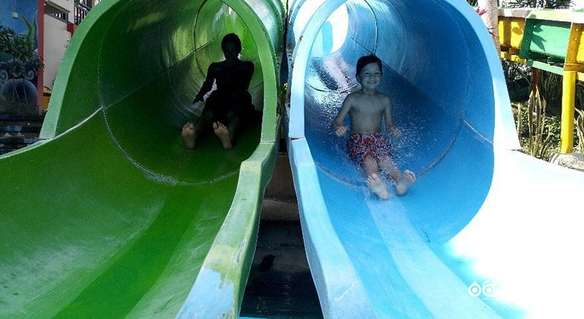 سرگرمی پارک آبی تامان سگارا مادو شهر اندونزی کشور بالی