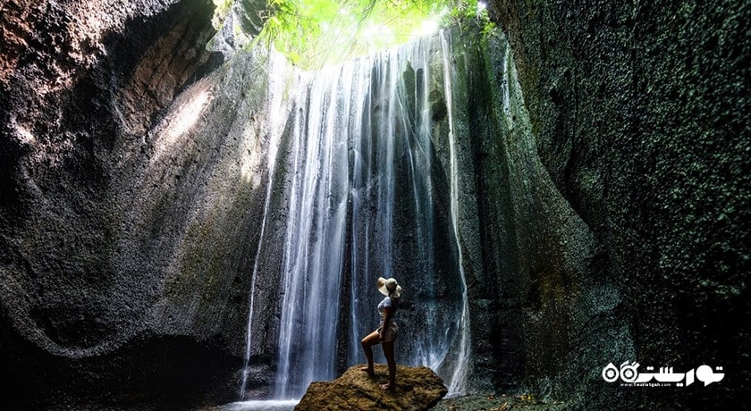  آبشار توکاد سپونگ شهر اندونزی کشور بالی