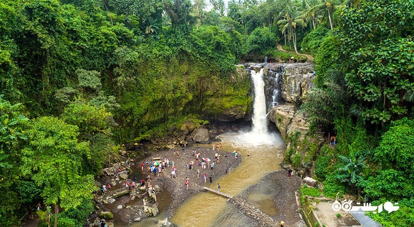  آبشار تگنونگان شهر اندونزی کشور بالی