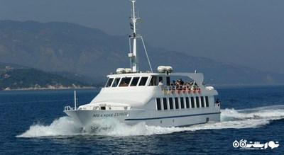  سفر به جزیره ساموس با کشتی شهر ترکیه کشور کوش آداسی
