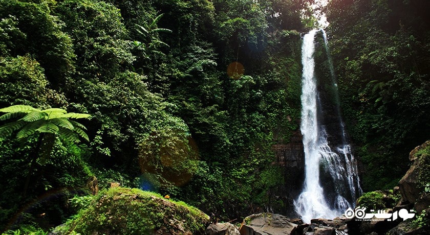  آبشار گیتگیت شهر اندونزی کشور بالی