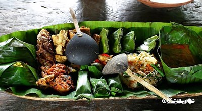 سرگرمی کلاس آشپزی ایبو سولاستری شهر اندونزی کشور بالی