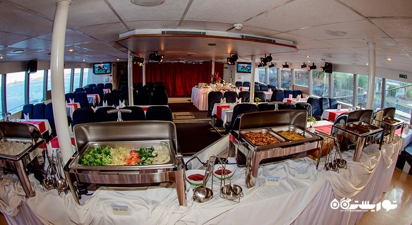 سرگرمی سفر دریایی غروب به همراه شام شهر اندونزی کشور بالی