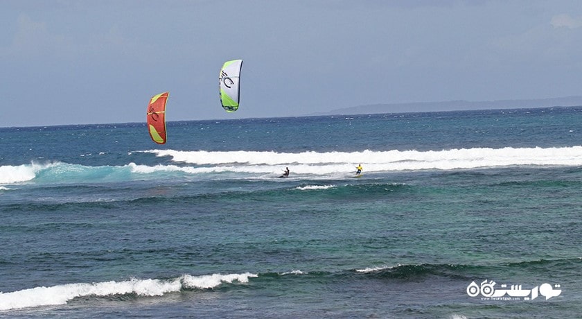 سرگرمی کایت سرفینگ در بالی شهر اندونزی کشور بالی