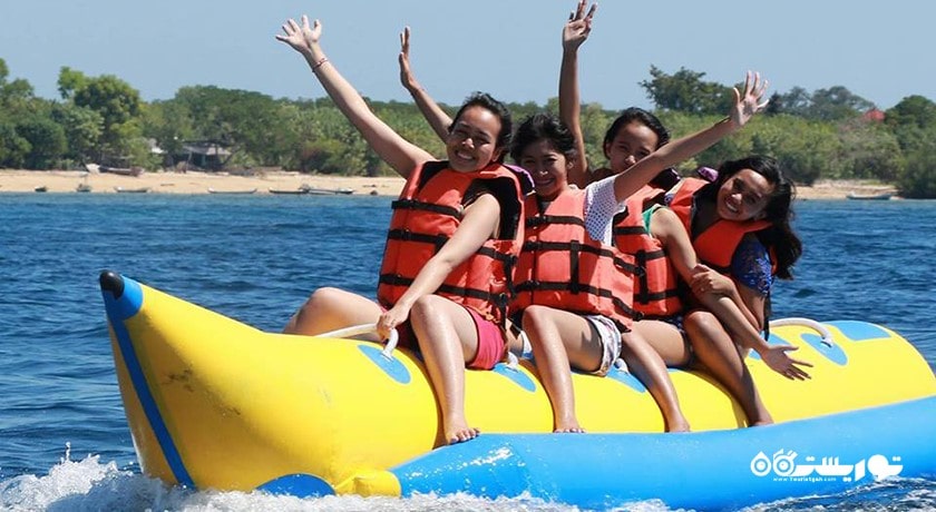 قایق موزی و دیگر قایق های کششی در بالی -  شهر بالی