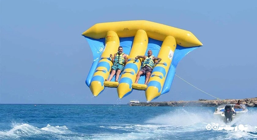 سرگرمی فلایینگ فیش در بالی شهر اندونزی کشور بالی