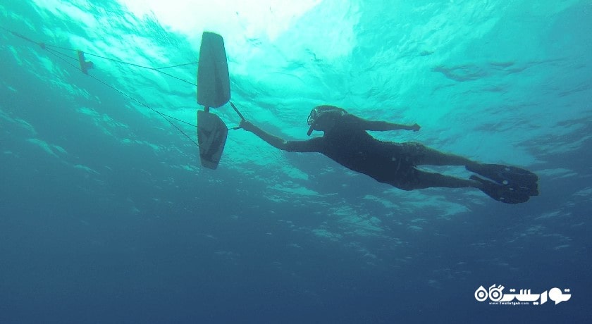 سرگرمی ساب وینگ در بالی شهر اندونزی کشور بالی