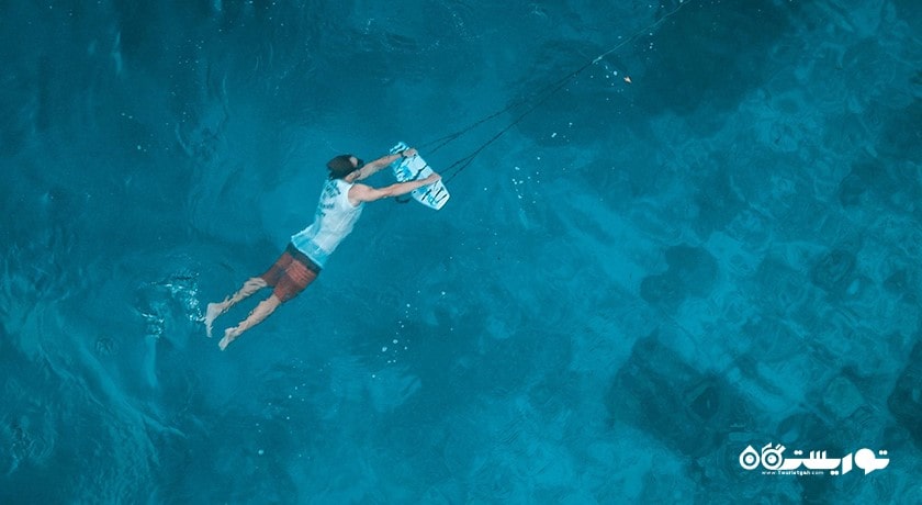 سرگرمی ساب وینگ در بالی شهر اندونزی کشور بالی