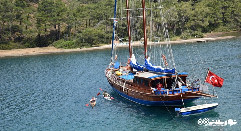 سرگرمی گردش با قایق شهر ترکیه کشور کوش آداسی