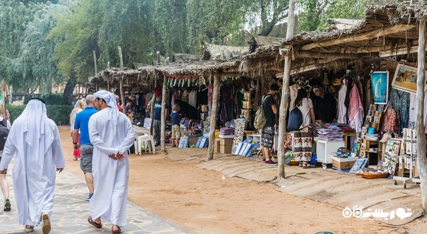  دهکده میراث شهر امارات متحده عربی کشور ابوظبی