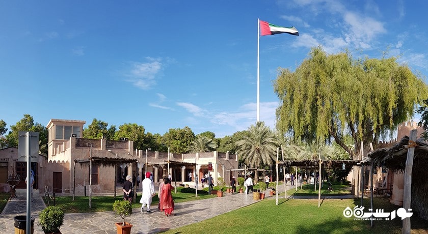  دهکده میراث شهر امارات متحده عربی کشور ابوظبی