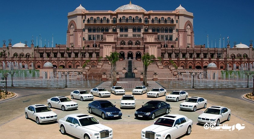 کاخ امارات شهر امارات متحده عربی کشور ابوظبی