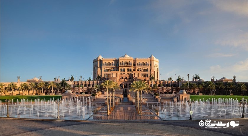  کاخ امارات شهر امارات متحده عربی کشور ابوظبی