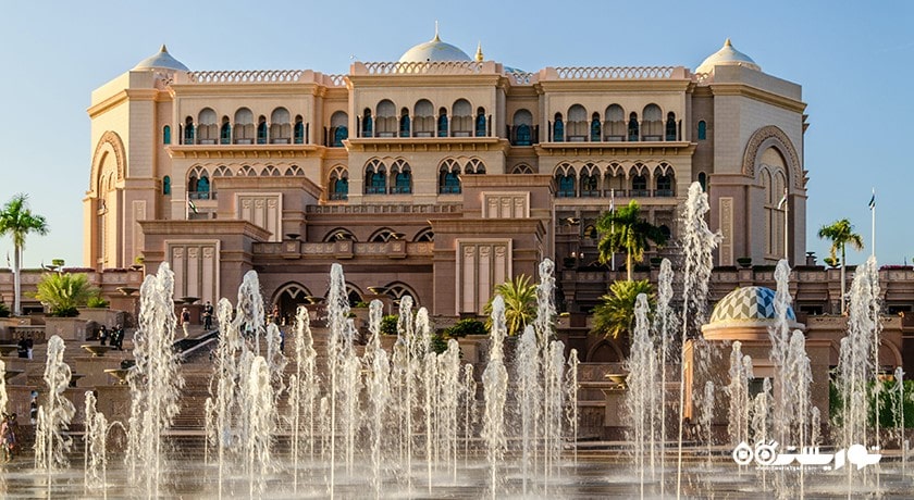  کاخ امارات شهر امارات متحده عربی کشور ابوظبی