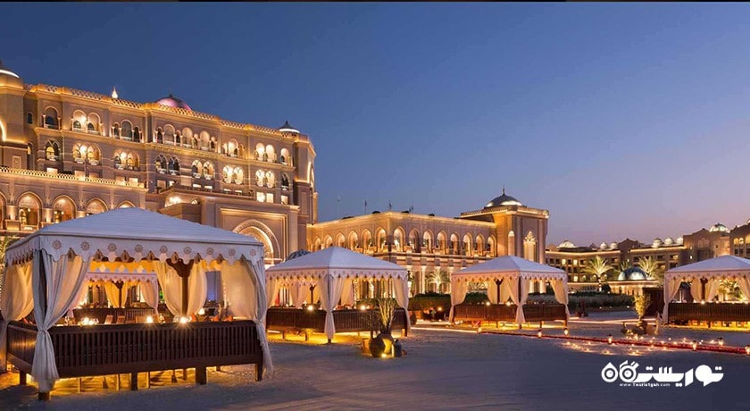  کاخ امارات شهر امارات متحده عربی کشور ابوظبی