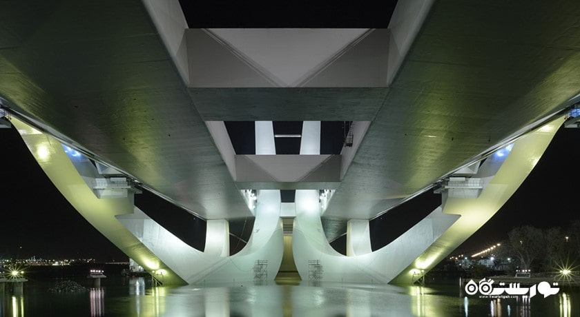  پل شیخ زاید شهر امارات متحده عربی کشور ابوظبی