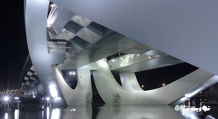  پل شیخ زاید شهر امارات متحده عربی کشور ابوظبی