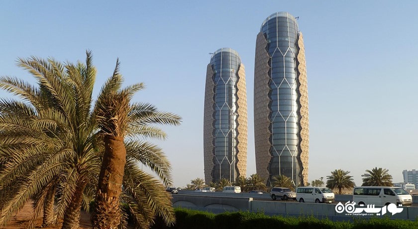  برج های البهار شهر امارات متحده عربی کشور ابوظبی