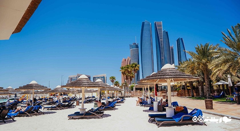 سرگرمی ساحل ملی ریویرا شهر امارات متحده عربی کشور ابوظبی