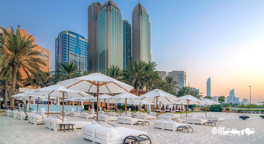 سرگرمی ساحل تفرجگاه شرایتون شهر امارات متحده عربی کشور ابوظبی