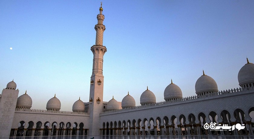  مسجد مریم - مادر عیسی شهر امارات متحده عربی کشور ابوظبی