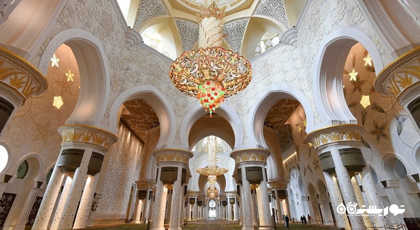  مسجد مریم - مادر عیسی شهر امارات متحده عربی کشور ابوظبی