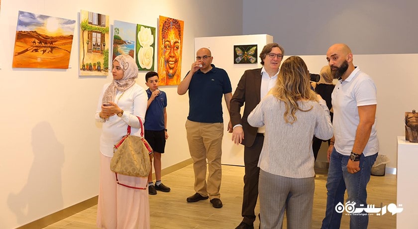  قطب هنری ابوظبی شهر امارات متحده عربی کشور ابوظبی