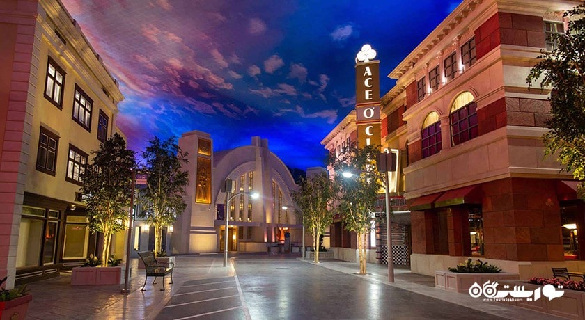 سرگرمی دنیای برادران وارنر شهر امارات متحده عربی کشور ابوظبی