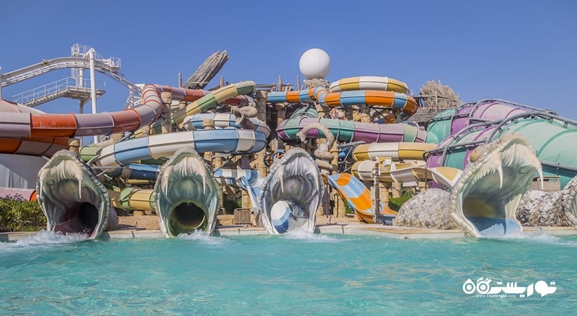 سرگرمی یاس واتر ورلد شهر امارات متحده عربی کشور ابوظبی