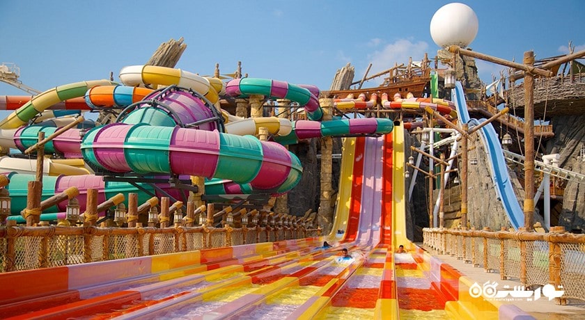 سرگرمی یاس واتر ورلد شهر امارات متحده عربی کشور ابوظبی