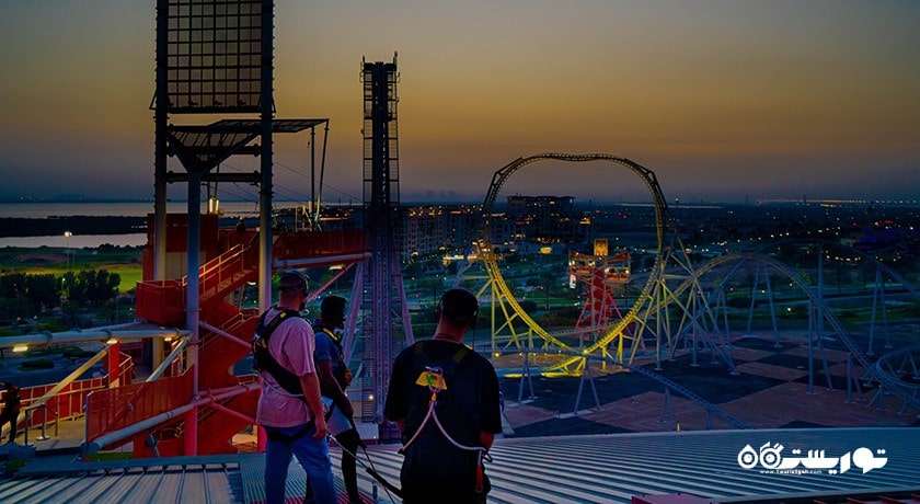 سرگرمی فراری ورلد شهر امارات متحده عربی کشور ابوظبی