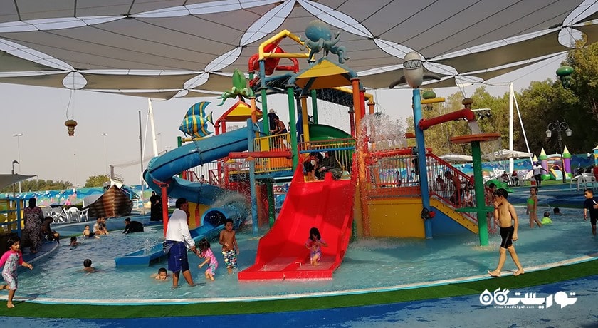 سرگرمی پارک آبی مرجان شهر امارات متحده عربی کشور ابوظبی