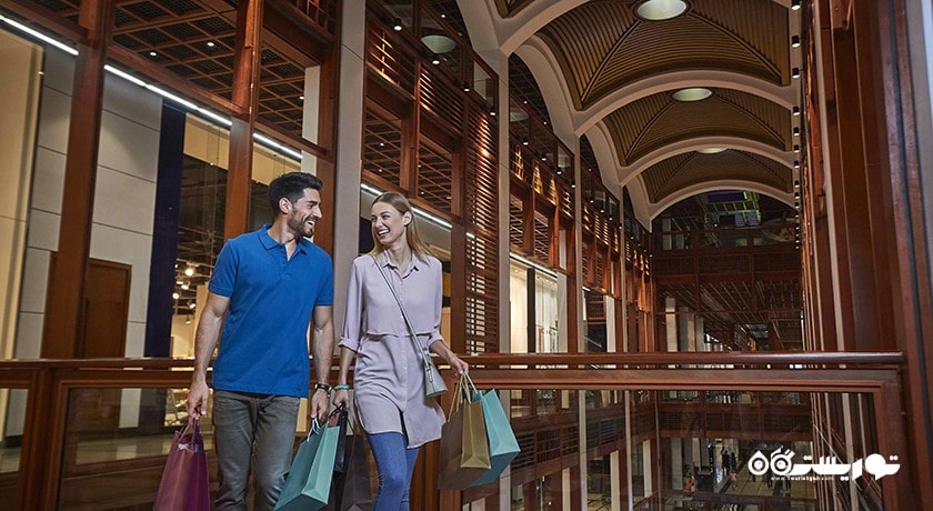 مرکز خرید مرکز تجارت جهانی ابوظبی شهر امارات متحده عربی کشور ابوظبی